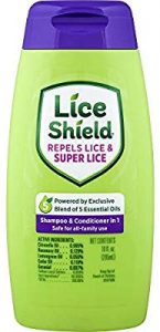 1- لايس شيلد شامبو lice shield shampoo&conditioner
